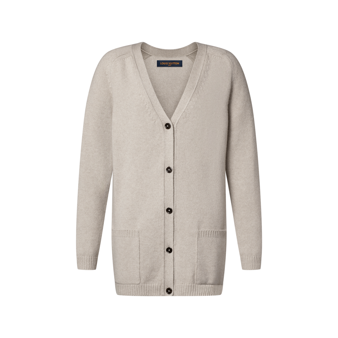 Long Cashmere Cardigan - Ready to Wear | LOUIS VUITTON